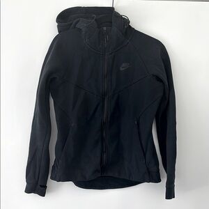 Nike Black Zip up jacket women’s medium
